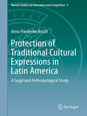 cover image of Protection of Traditional Cultural Expressions in Latin America